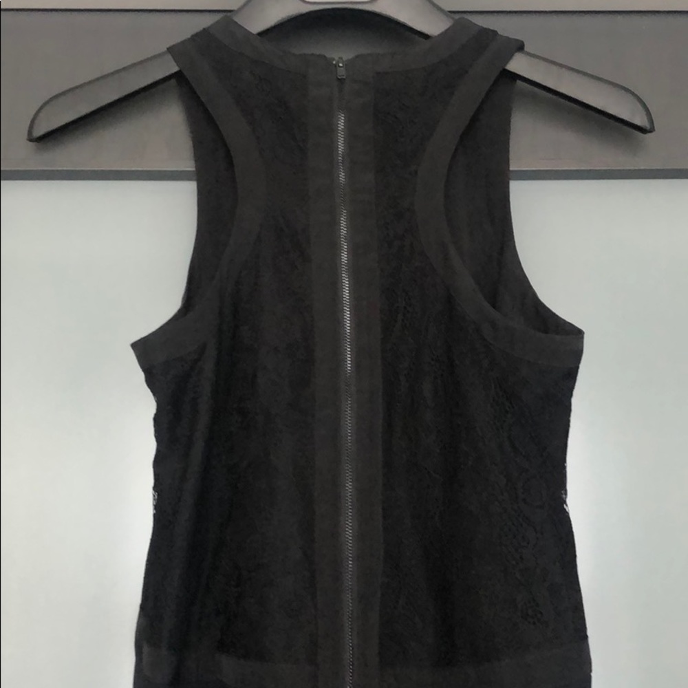 BCBG black gown